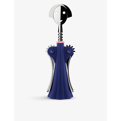 Shop Alessi Nocolor Anna G Chrome-plated Zamak Corkscrew 24.5cm X 7cm