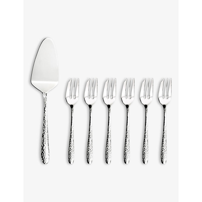 Shop Arthur Price Stainless Steel Monsoon Mirage Stainless Steel Pastry 7-piece Set