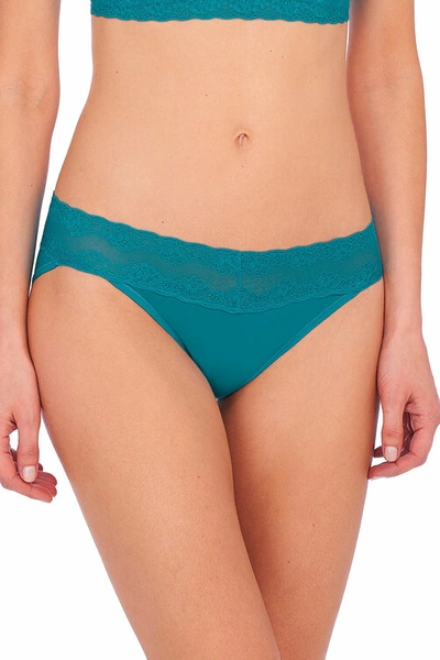 Shop Natori Bliss Perfection Soft & Stretchy V-kini Panty Underwear In Tropic