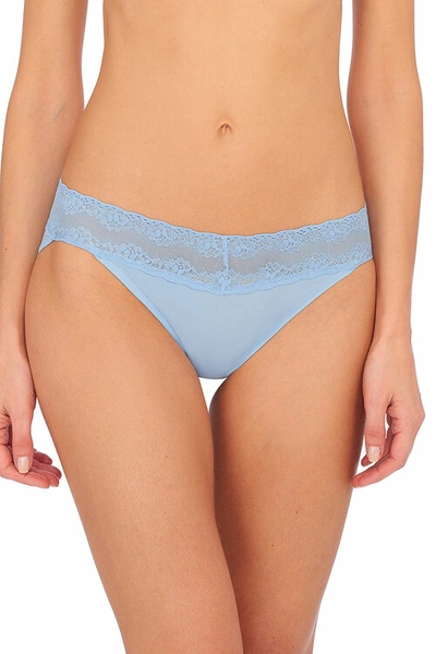 Shop Natori Bliss Perfection Soft & Stretchy V-kini Panty Underwear In Paradise
