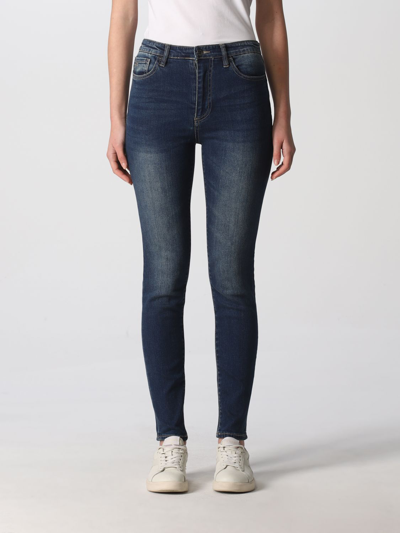 Shop Armani Exchange Jeans In Washed Denim