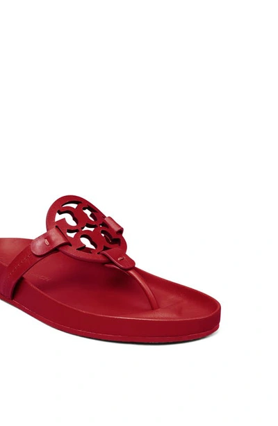 Shop Tory Burch Miller Cloud Sandal In Red