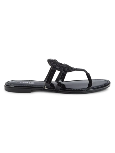 Shop Circus By Sam Edelman Women's Canyon Thong-toe Sandals In Black