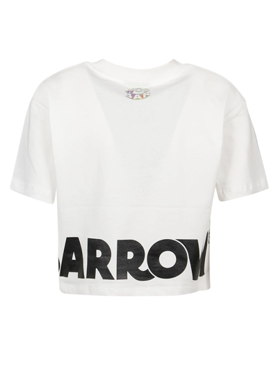 Shop Barrow Women's White Other Materials T-shirt