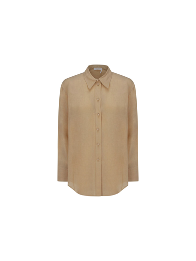 Shop Chloé Women's Pink Other Materials Shirt