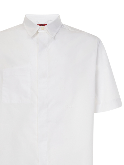 Shop 424 Shirt In White