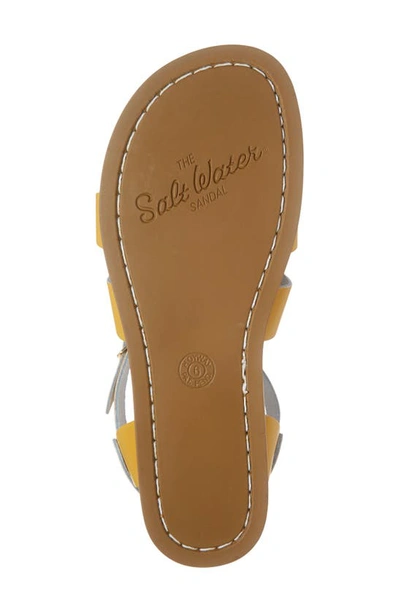 Shop Salt Water Sandals By Hoy Original Sandal In Mustard