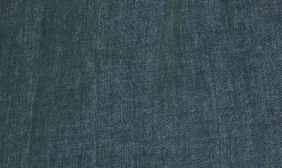 Shop Eileen Fisher Classic Collar Organic Linen Boxy Shirt In Eucalyptus