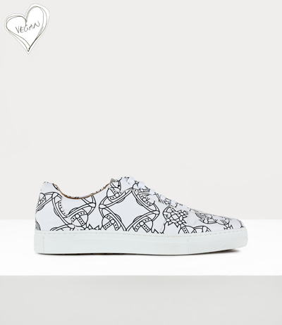 Shop Vivienne Westwood Low Top Trainers In White