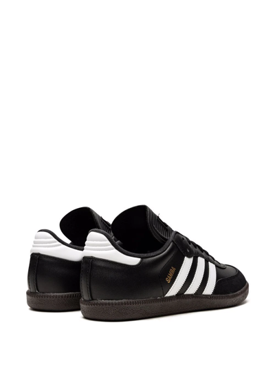 Adidas Originals Samba Leather Casual Shoes In Black | ModeSens