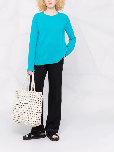 Officine Creative Leather Tote Bag In White