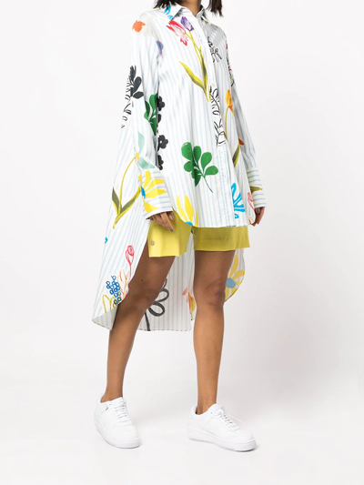 Monse Side-button Tailored Shorts In Yellow