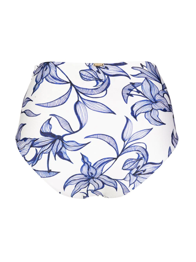 Patbo Stargazer-print High-waisted Bottoms In Blue