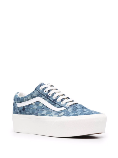 Vans Old Skool Low Top Sneakers In Blue