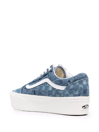 Vans Old Skool Low Top Sneakers In Blue