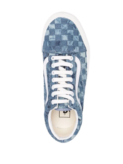 Vans Old Skool Low Top Sneakers In Blue