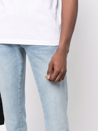 Shop Frame L'home Slim-cut Jeans In Blue