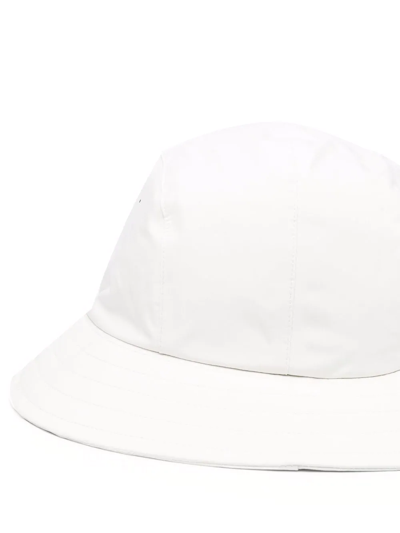 Shop A-cold-wall* Logo-patch Bucket Hat In White