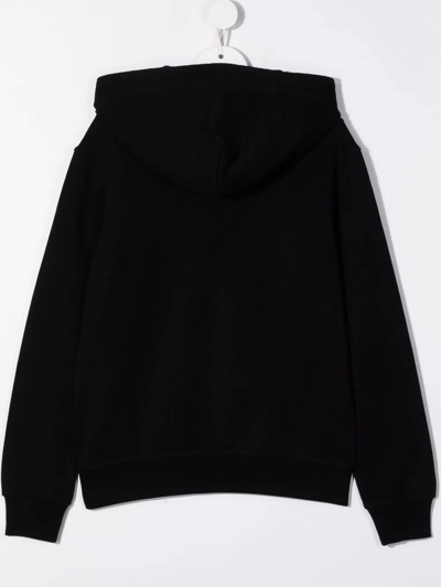 Shop Dsquared2 Teen Icon Forever Hoodie In Black