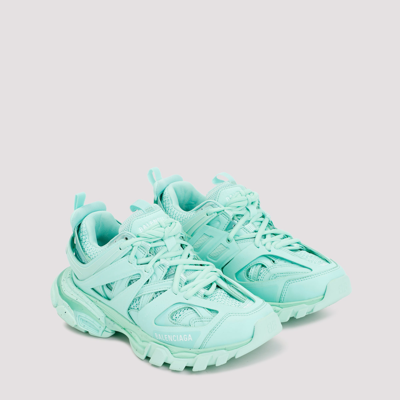 Shop Balenciaga Track Sneakers Shoes In Green