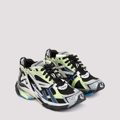 Shop Balenciaga Runner Sneakers Shoes In Multicolour