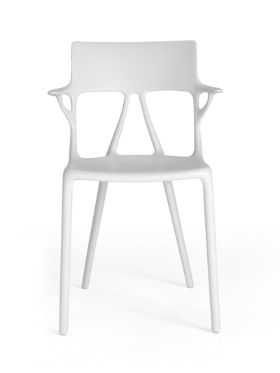 Shop Kartell A. I. 2-piece Chair Set In White