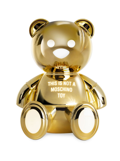 Shop Kartell Moschino Bear Toy Table Lamp In Gold