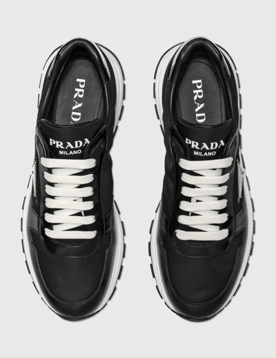 Shop Prada Calzature Uomo Sneaker In Black