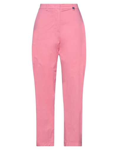 Shop Myths Woman Pants Pink Size 8 Cotton, Lycra