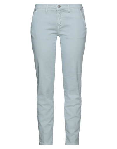 Shop Care Label Woman Jeans Sky Blue Size 29 Cotton, Elastane