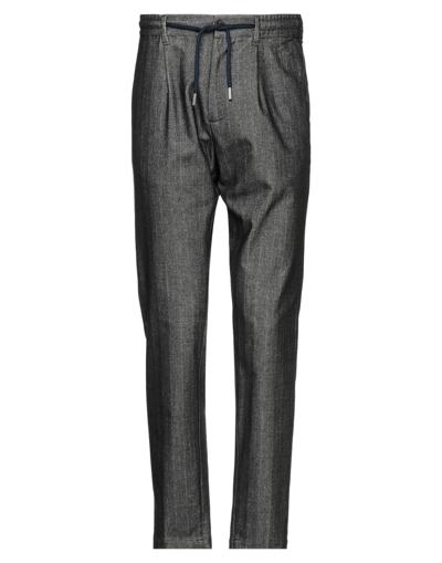 Shop Cruna Man Pants Black Size 30 Cotton, Polyester, Viscose, Elastane