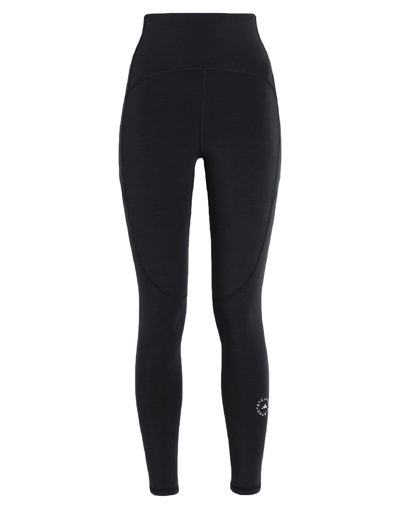 Shop Adidas By Stella Mccartney Asmc Tst 7/8 T Woman Leggings Black Size 12 Modal, Recycled Polyamide, El