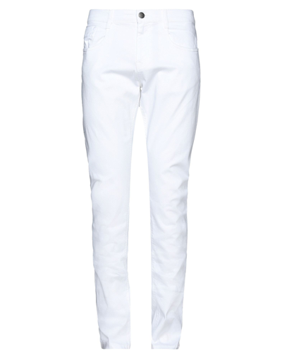 Shop Bikkembergs Pants In White