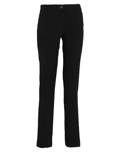 Shop Byblos Woman Pants Black Size 4 Polyester, Viscose, Elastane
