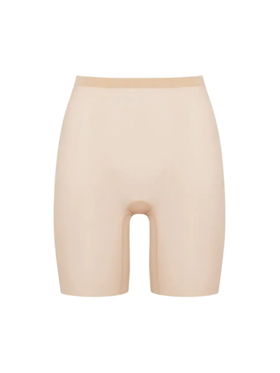 Shop Wolford Women's Tulle Control Shorts In Clay