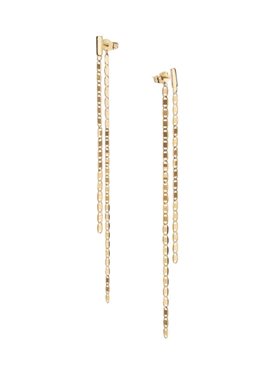 Shop Lana Jewelry Women's Malibu 14k Yellow Gold Chain Duster Earrings