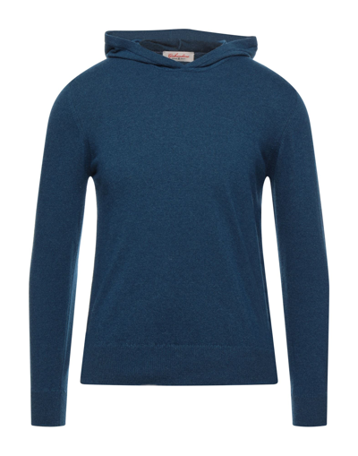 Shop Gabardine Man Sweater Blue Size Xl Wool, Viscose, Nylon, Cashmere