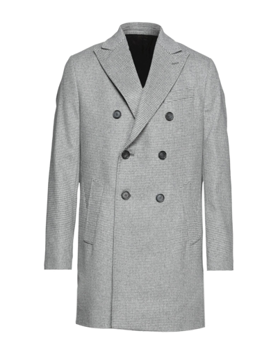 Shop Les Copains Coats In Grey