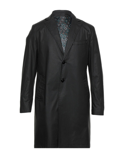Shop Neill Katter Overcoats In Black