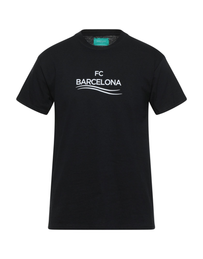 Shop Backsideclub Man T-shirt Black Size S Cotton