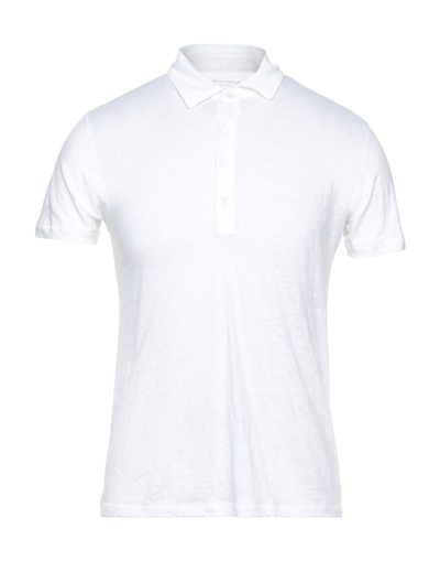 Shop Majestic Polo Shirts In White