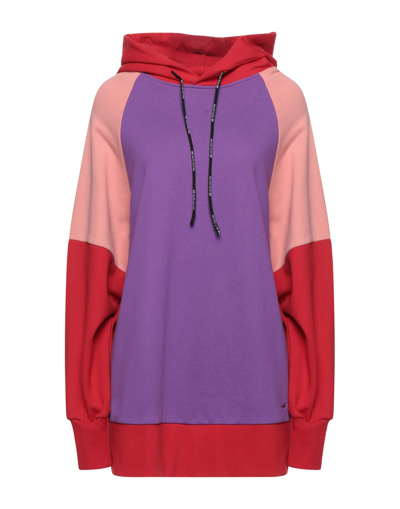 Shop A.b. A. B. Woman Sweatshirt Light Purple Size S Cotton, Elastane