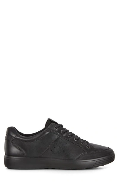 Shop Ecco Soft Classic Low Top Sneaker In Black
