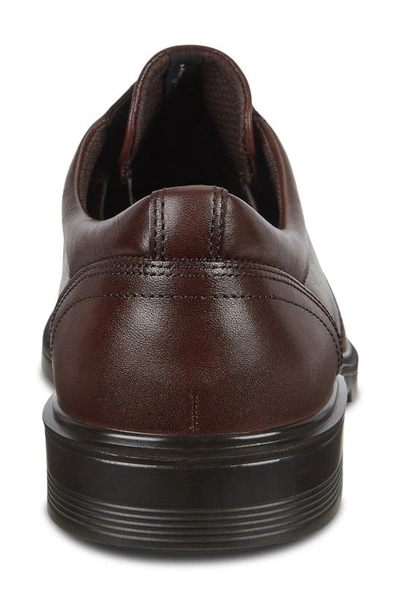 Shop Ecco Maitland Plain Toe Leather Derby In Mink