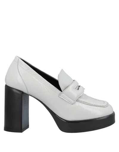 Shop Divine Follie Loafers In Ivory