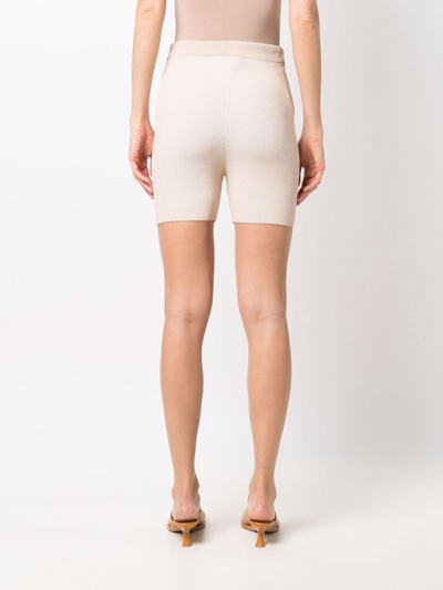 Shop Jacquemus Le Short Arancia In Beige