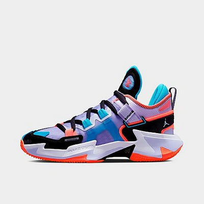 Nike Jordan Why Not Zer0.5 Basketball Shoes In Amethyst Tint/black/chlorine  Blue/bright Crimson | ModeSens