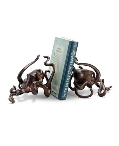 Shop Spi Home Octopus Bookends In Bronze