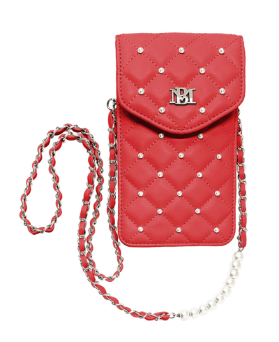 Shop Badgley Mischka Women's Camera Handbag In Red