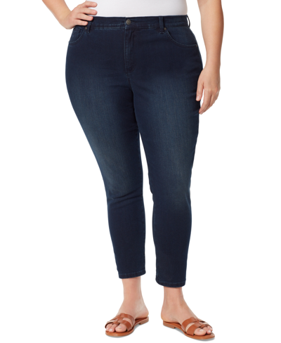 Shop Gloria Vanderbilt Plus Size Amanda Skinny Ankle Jeans In Sarasota